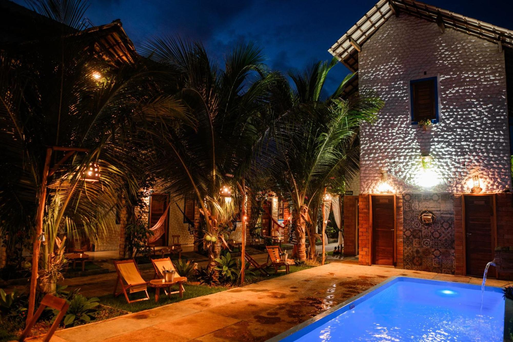 Pousada Villa Coqueiro Luis Correia Exterior foto