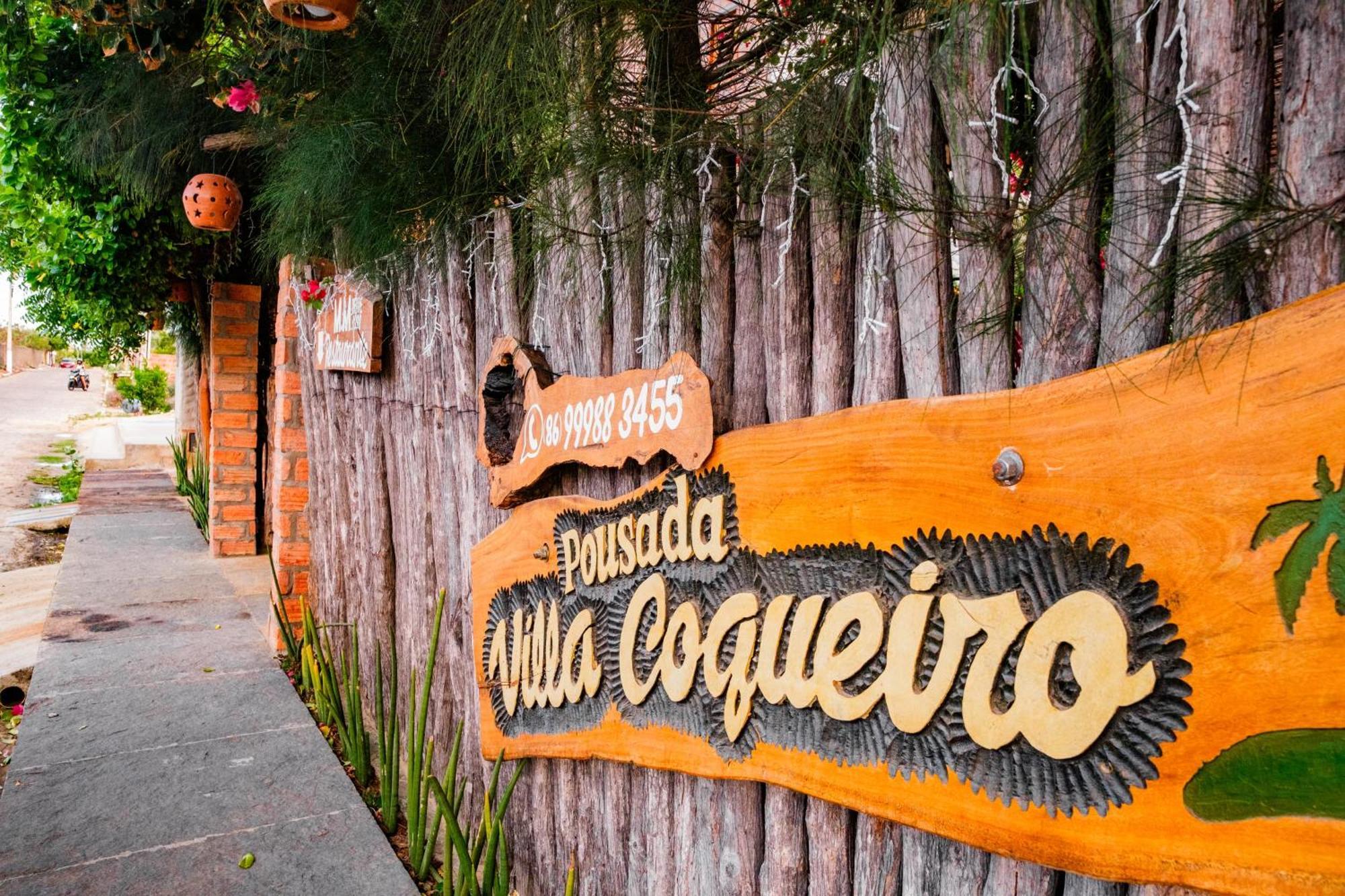 Pousada Villa Coqueiro Luis Correia Exterior foto