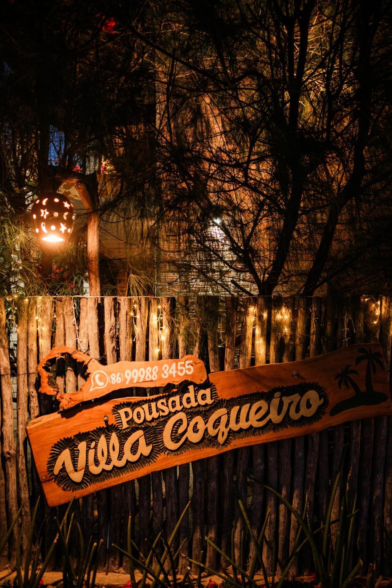 Pousada Villa Coqueiro Luis Correia Exterior foto